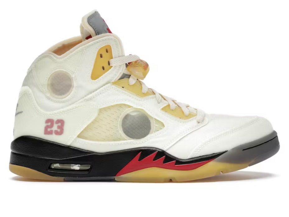 Jordan 5 Off-White Sail