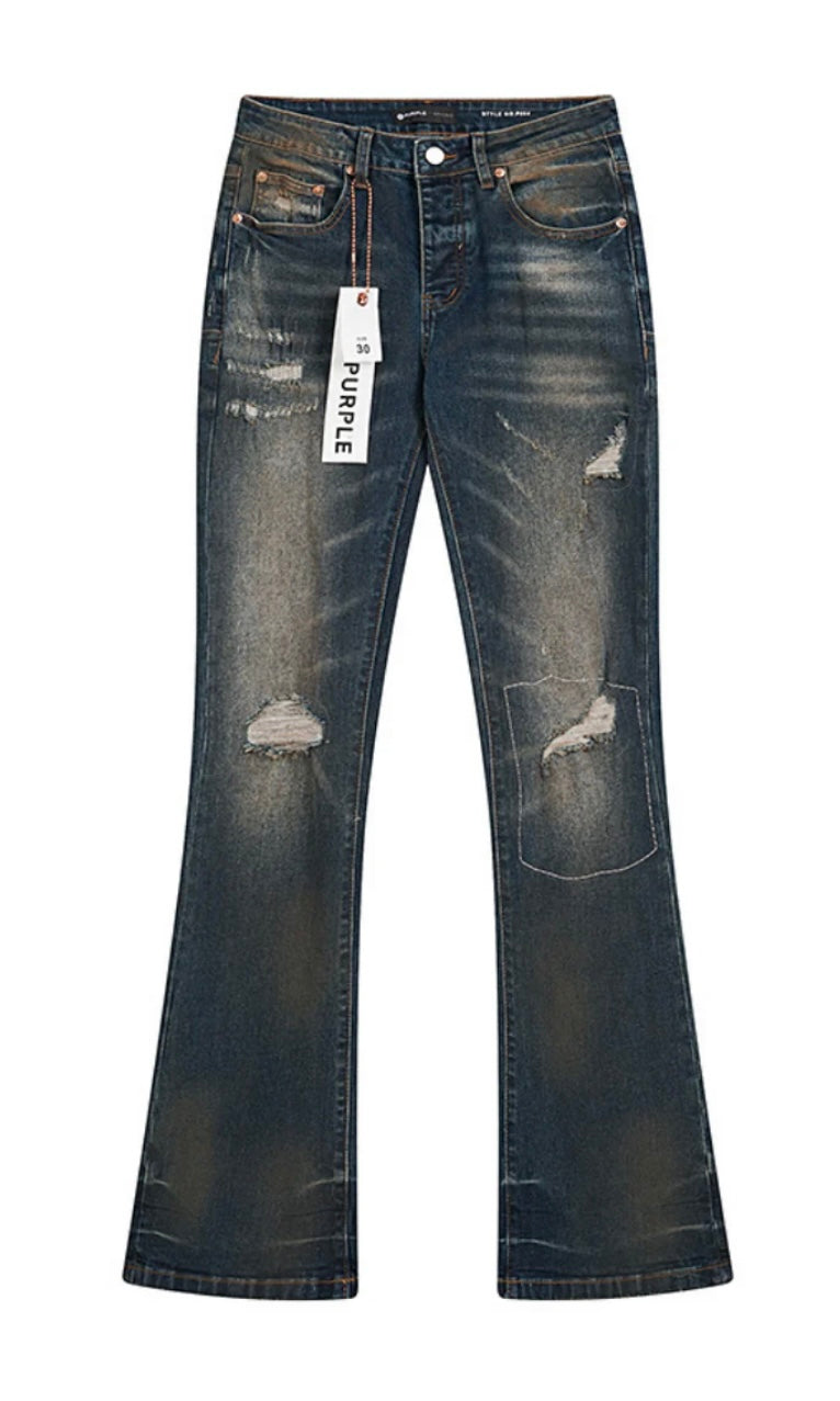 Purple Jeans Flared