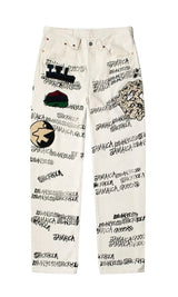 Denim Tears x Stussy Jeans