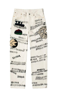 Denim Tears x Stussy Jeans