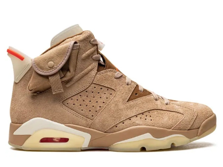 Jordan 6 Retro Travis Scott “British Khaki”