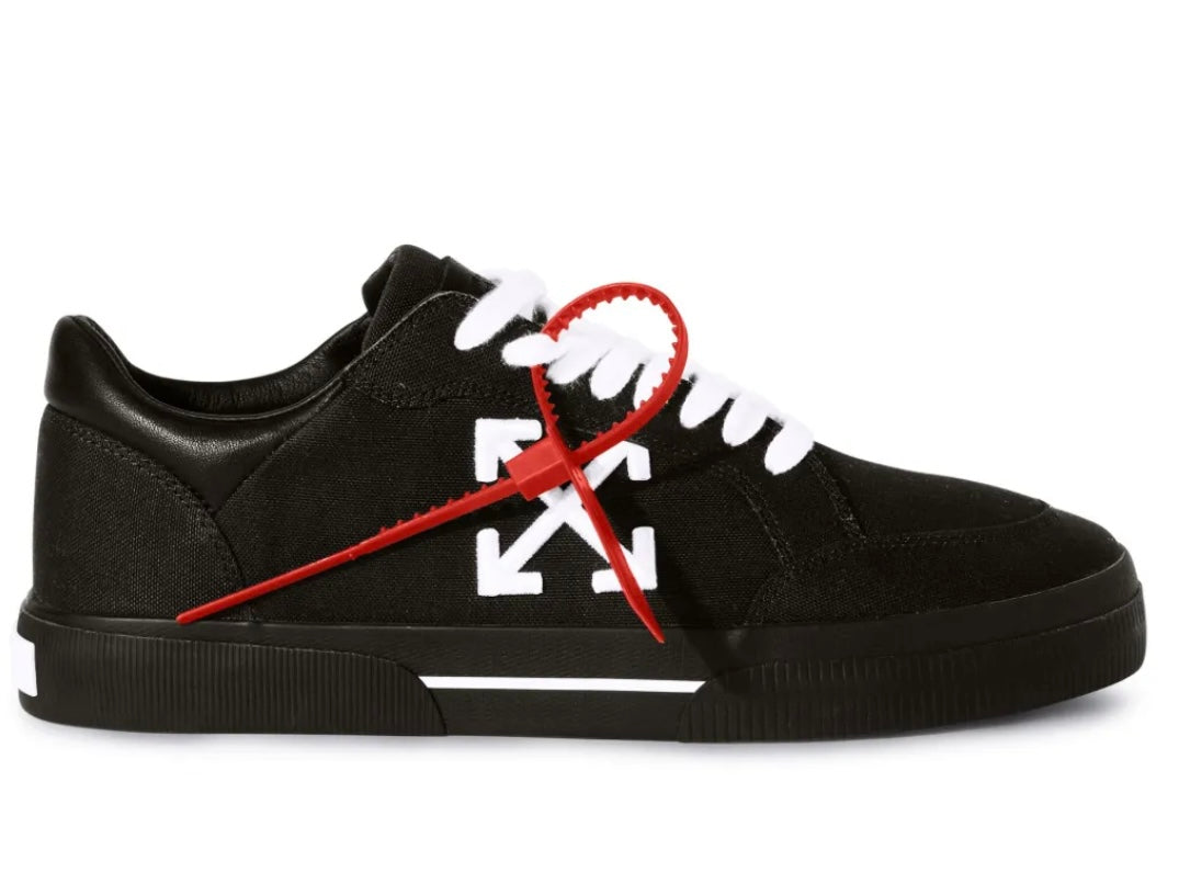 Off-White New Low Vulcanized Nero