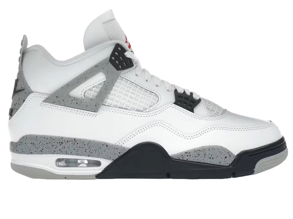 Air Jordan 4 White Cement